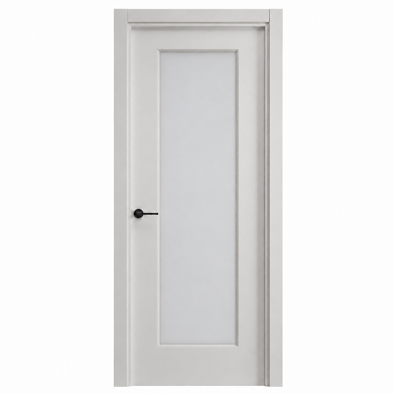 Puerta interior lacada blanca modelo lisa 1V76:397 77:400 78:402 79:412 80:414