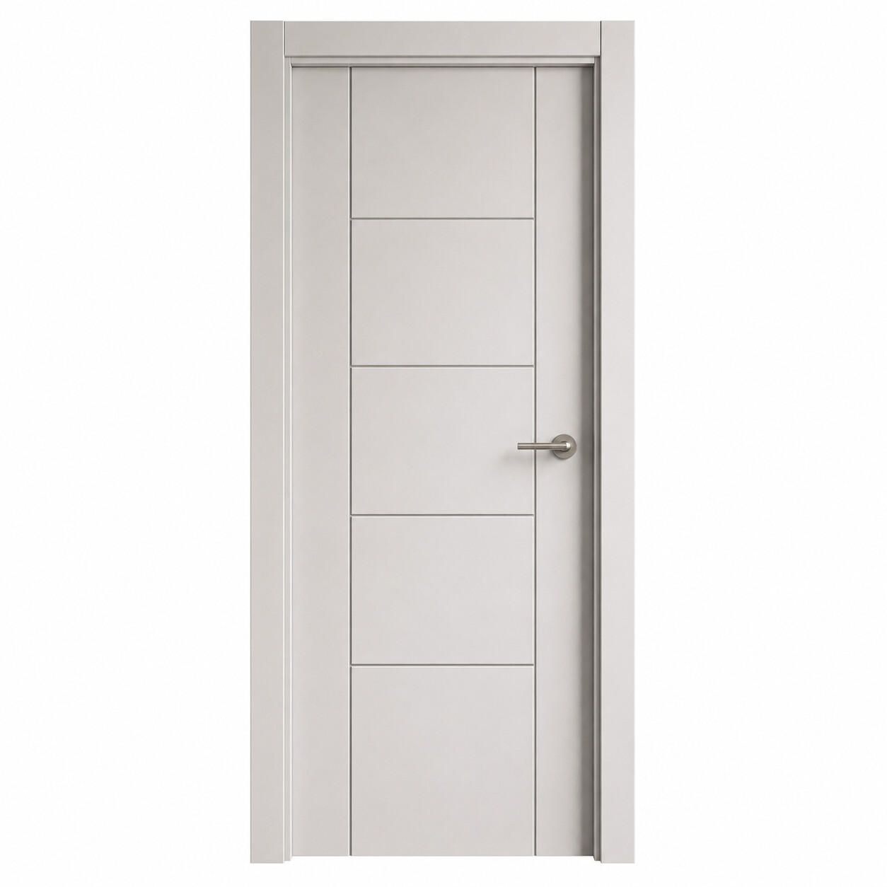 Puerta interior lacada blanca modelo L2V4H151:697 152:700 153:702 154:712 155:714