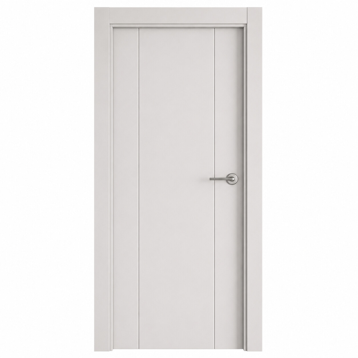 Puerta interior lacada blanca modelo L2V156:717 157:720 158:722 159:732 160:734